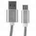 Cablexpert Кабель USB 2.0 CC-G-USBC02S-1.8M AM/Type-C, серия Gold, длина 1.8м, серебро, блистер