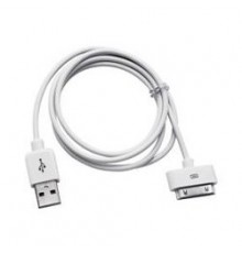 Gembird CC-USB-AP1MW Кабель USB  AM/Apple для iPad/iPhone/iPod, 1м белый (пакет)                                                                                                                                                                          