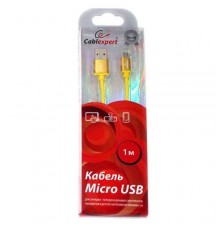 Cablexpert Кабель для Apple CC-S-APUSB01Y-1M, AM/Lightning, серия Silver, длина 1м, желтый, блистер                                                                                                                                                       