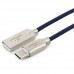 Кабель Cablexpert  USB 2.0 CC-P-USBC02Bl-1.8M AM/Type-C, серия Platinum, длина 1.8м, синий, блистер