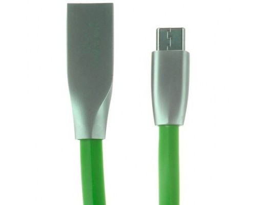 Кабель Cablexpert  USB 2.0 CC-G-USBC01Gn-1M AM/Type-C, серия Gold, длина 1м, зеленый, блистер