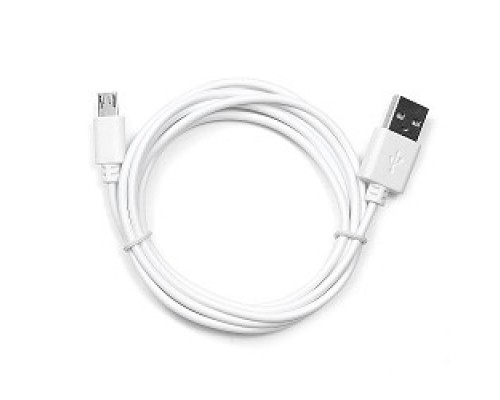 Кабель Cablexpert  USB 2.0 Pro AM/microBM 5P, 1.8м, белый, пакет (CC-mUSB2-AMBM-6W)