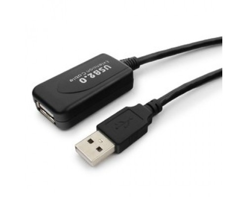 Кабель удлинитель USB 2.0 Cablexpert UAE016-BLACK