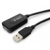 Кабель удлинитель USB 2.0 Cablexpert UAE016-BLACK