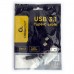 Кабель USB Cablexpert CCP-USB-CMCM2-1M, USB3.1 Type-C/Type-C, Gen.2, 10Gbit/s, 5A, 100W, 1м, пакет