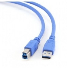 Gembird CCP-USB3-AMBM-6 USB 3.0 PRO  кабель для соед. 1.8м AM/BM  позол. контакты, пакет                                                                                                                                                                  
