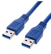 Gembird/Cablexpert Pro CCP-USB3-AMAM-6, AM/AM, 1.8м, экран, синий                                                                                                                                                                                         