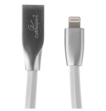 Cablexpert Кабель для Apple CC-G-APUSB01W-1M, AM/Lightning, серия Gold, длина 1м, белый, блистер                                                                                                                                                          