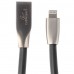 Кабель Cablexpert  для Apple CC-G-APUSB01Bk-0.5M, AM/Lightning, серия Gold, длина 0.5м, черный, блистер