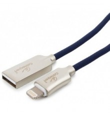 Кабель Cablexpert  для Apple CC-P-APUSB02Bl-1.8M MFI, AM/Lightning, серия Platinum, длина 1.8м, синий, блистер                                                                                                                                            