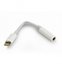 Cablexpert Переходник USB, Lightning/Jack3.5F, белый (CCA-LM3.5F-01-W)                                                                                                                                                                                    