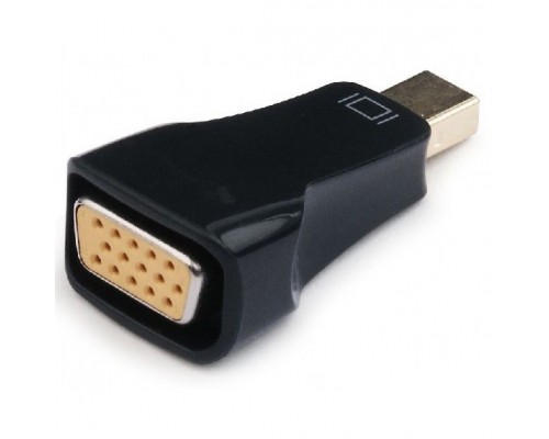 Cablexpert Переходник miniDisplayPort - VGA A-mDPM-VGAF-01, 20M/15F, черный, пакет