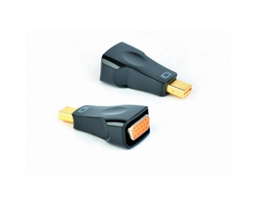 Cablexpert Переходник miniDisplayPort - VGA A-mDPM-VGAF-01, 20M/15F, черный, пакет