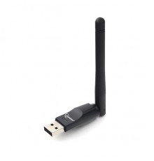 Gembird Сетевой адаптер WiFi 150 Мбит, USB, 802.11b/g/n (WNP-UA-006)                                                                                                                                                                                      