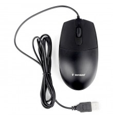 Gembird MOP-420 Мышь, USB, черный, 2кн.+колесо-кнопка, 1000 DPI, кабель 1.8м                                                                                                                                                                              