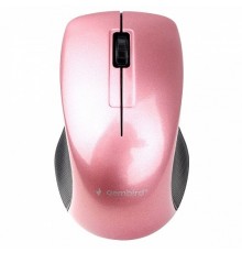 Gembird MUSW-370 Мышь беспроводная, розовый, 2.4ГГц, 2кн+колесо-мышка, 1000 DPI, оптический                                                                                                                                                               