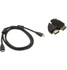 Кабель HDMI ExeGate EX-CC-HDMI2-1.8F (19M/19M, v2.0, 1,8м, 4K UHD, Ethernet, ферритовые кольца, позолоченные контакты)                                                                                                                                    