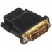 Переходник DVI-D-HDMI ExeGate EX-HDMI-DVI-2 (25M/19F, v 1.4b, позолоченные контакты, экран)
