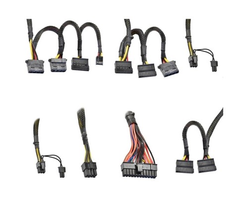 Блок питания 600W ExeGate 80 PLUS® 600PPH-LT-S-OEM (ATX, APFC, КПД 82% (80 PLUS)SC, 12cm fan, 24pin, 2x(4+4)pin, 2xPCI-E, 6xSATA, 3xIDE, кабель 220V с защитой от выдергивания, black, RTL)