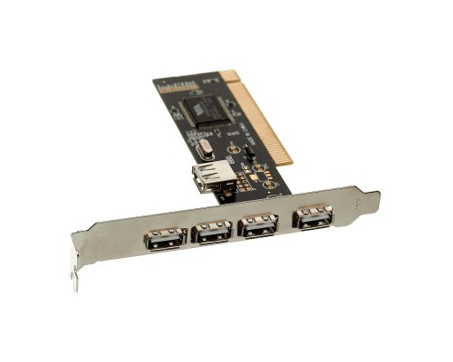 Контроллер ExeGate EXE-352 (PCI v2.2, 4*USB2.0 ext. + 1*USB2.0 int., VIA Labs Chipset VT6212L)
