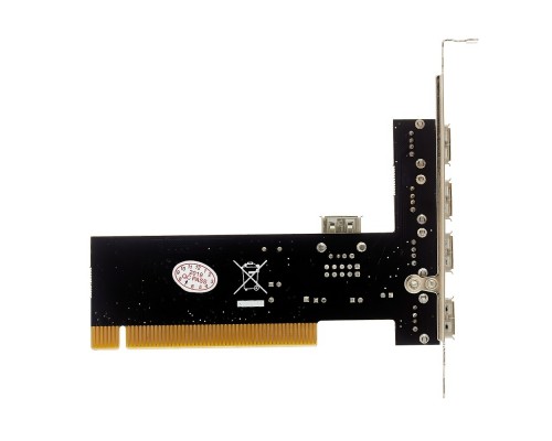 Контроллер ExeGate EXE-352 (PCI v2.2, 4*USB2.0 ext. + 1*USB2.0 int., VIA Labs Chipset VT6212L)