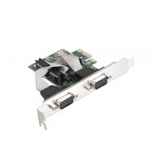 Контроллер ExeGate EXE-307 (PCI-E x1 v1.1, 2*COM port, WinChipHead Chipset WCH382L)                                                                                                                                                                       