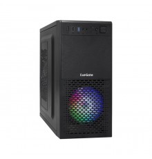 Корпус Minitower ExeGate mEVO-7807-NPX450 (mATX, БП 450NPX 12см, 1*USB+1*USB3.0, черный 1x12см с RGB подсветкой)                                                                                                                                          