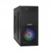 Корпус Minitower ExeGate mEVO-7807-NPX450 (mATX, БП 450NPX 12см, 1*USB+1*USB3.0, черный 1x12см с RGB подсветкой)