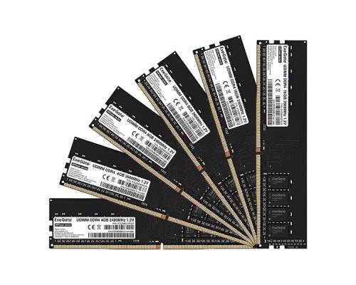 Модуль памяти ExeGate Value Special DIMM DDR4 4GB PC4-19200 2400MHz