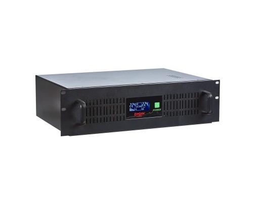 ИБП ExeGate ServerRM UNL-1500.LCD.AVR.4C13.RJ.USB.3U 1500VA/900W, LCD, AVR, 4*C13, RJ45/11, USB, 3U, установка в стойку, Black