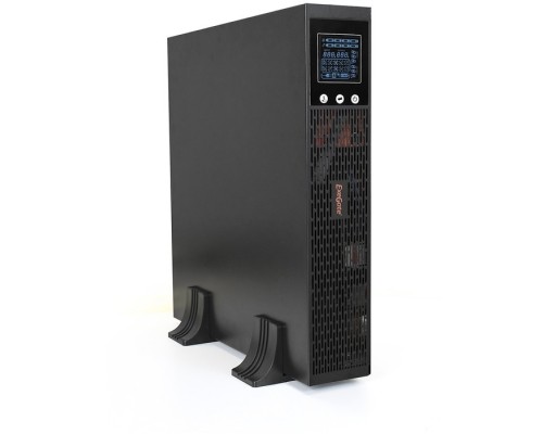 ИБП Pure Sine Wave ExeGate SinePower UHB-3000.LCD.AVR.8C13.RJ.USB.2U 3000VA/2400W, LCD, AVR, 8*C13, RJ45/11, USB, Rackmount 2U/Tower, металлический корпус, Black