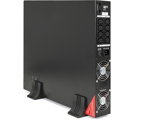 ИБП Pure Sine Wave ExeGate SinePower UHB-3000.LCD.AVR.8C13.RJ.USB.2U 3000VA/2400W, LCD, AVR, 8*C13, RJ45/11, USB, Rackmount 2U/Tower, металлический корпус, Black