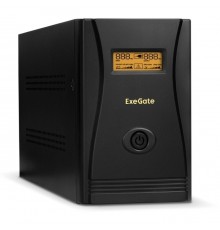 ИБП ExeGate SpecialPro Smart LLB-2000.LCD.AVR.4C13.RJ.USB 2000VA/1200W, LCD, AVR, 4*C13,RJ45/11,USB, металлический корпус, Black                                                                                                                          