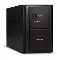ИБП ExeGate SpecialPro UNB-2200.LED.AVR.2SH.RJ.USB 2200VA/1300W,LED, AVR,2*Schuko, RJ45/11, USB, металлический корпус, Black                                                                                                                              