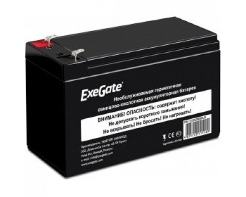 Аккумуляторная батарея ExeGate HRL 12-12 (12V 12Ah 1251W, клеммы F2)