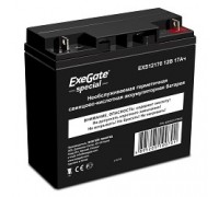 Аккумуляторная батарея ExeGate DTM 1217 (12V 17Ah, клеммы F3 (болт М5 с гайкой))                                                                                                                                                                          