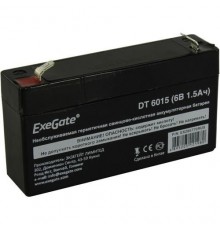 Аккумуляторная батарея ExeGate DT 6015 (6V 1.5Ah, клеммы F1)                                                                                                                                                                                              