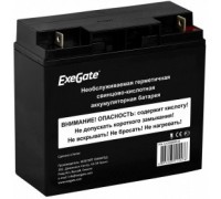 Аккумуляторная батарея ExeGate DT 1217 (12V 17Ah, клеммы F3 (болт М5 с гайкой))                                                                                                                                                                           
