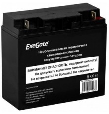 Аккумуляторная батарея ExeGate DT 1217 (12V 17Ah, клеммы F3 (болт М5 с гайкой))                                                                                                                                                                           