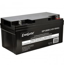 Аккумуляторная батарея ExeGate GP12650 (12V 65Ah, под болт М6)                                                                                                                                                                                            