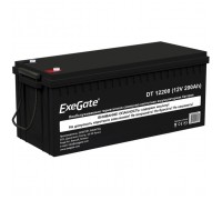 Аккумуляторная батарея ExeGate DT 12200 (12V 200Ah, под болт М8)                                                                                                                                                                                          