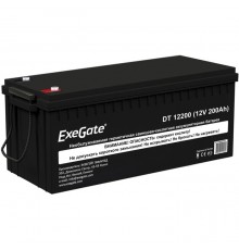 Аккумуляторная батарея ExeGate DT 12200 (12V 200Ah, под болт М8)                                                                                                                                                                                          