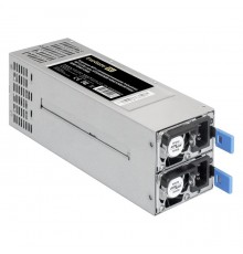 Серверный БП с резервированием 2U Redundant 2x800W ExeGate Industrial-RTS800 (APFC, КПД 94% (80 PLUS Platinum), 4 cm fan, 24pin, 2x(4+4)pin, 2PCIe, 2SATA, 6IDE, Cable Management)                                                                        