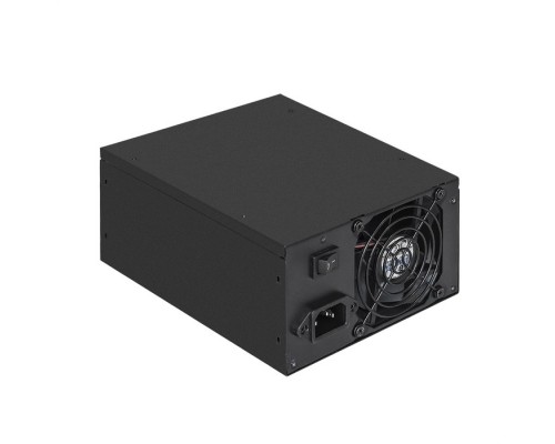 Серверный БП 1200W ExeGate ServerPRO-1200ADS (ATX, APFC, КПД 82% (80 PLUS), 2x8cm fans, 24pin, 2x(4+4)pin, 2xPCIe, 10xSATA, 5xIDE, black)