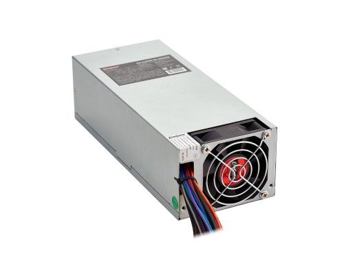 Серверный БП 500W ExeGate ServerPRO-2U-500ADS (2U, APFC, КПД 87% (80 PLUS Silver), 6cm ball bearing fan, 24pin, 2x(4+4)pin, PCI-E, 5xSATA, 3xIDE)