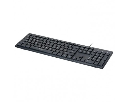 Клавиатура Oklick 520M2U черный/черный USB slim Multimedia [1061587]