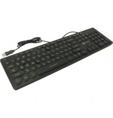Клавиатура Oklick 420MRL черный USB slim Multimedia LED [1091226]                                                                                                                                                                                         