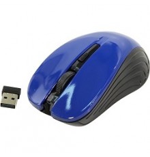 Мышь Oklick 545MW черный/синий оптическая (1600dpi) беспроводная USB (4but) TM-5500 BLUE [368630]                                                                                                                                                         