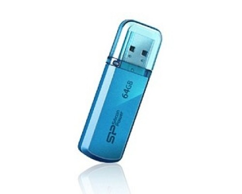 Флеш накопитель Silicon Power USB Drive 64Gb Helios 101 SP064GBUF2101V1B USB2.0, Blue