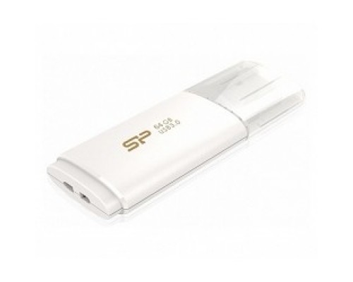 Флеш накопитель Silicon Power USB Drive 64Gb Blaze B06 SP064GBUF3B06V1W USB3.0, White